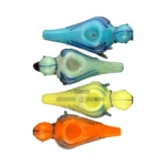 Polly the Parrot Glass Spoon Hand Pipe thumbnail