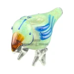 Polly the Parrot Glass Spoon Hand Pipe thumbnail