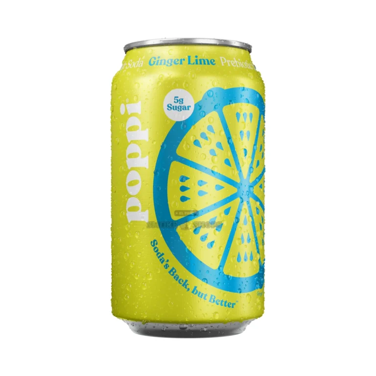 Prebiotic Soda Poppi Ginger Lime at El Paso Smoke Shop, in stock for same-day pickup