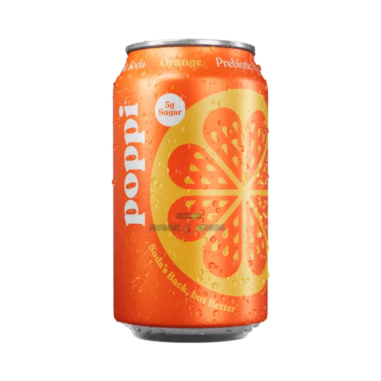 Prebiotic Soda Poppi Orange at El Paso Smoke Shop, in stock for same-day pickup