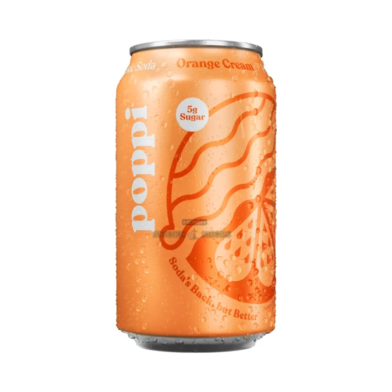Prebiotic Soda Poppi Orange Cream at El Paso Smoke Shop, in stock for same-day pickup