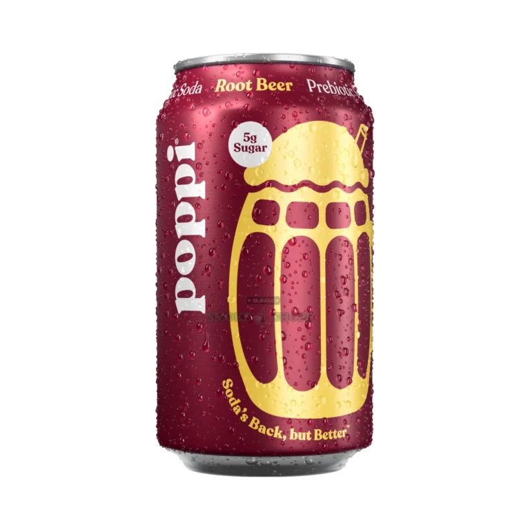 Prebiotic Soda Poppi Root Beer at El Paso Smoke Shop, in stock for same-day pickup