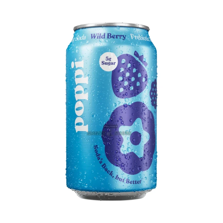 Prebiotic Soda Poppi Wild Berry at El Paso Smoke Shop, in stock for same-day pickup