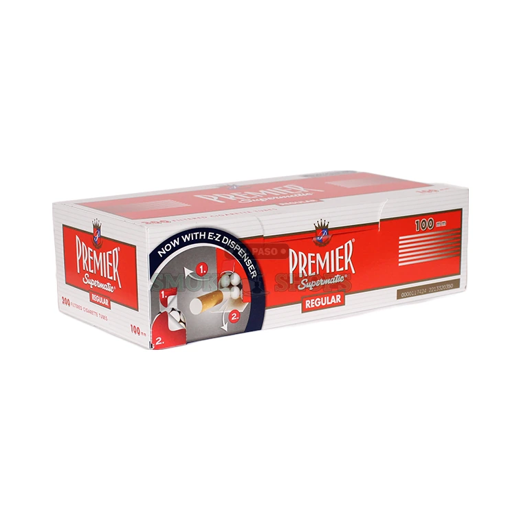Premier Tubes 100s Red at El Paso Smoke Shop, in stock for same-day pickup