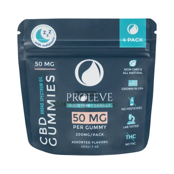 4 Pack Sour Gummies Proleve 50mg Day at El Paso Smoke Shop, in stock near me for same-day pickup
