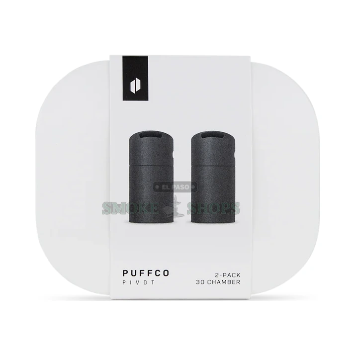 Puffco Pivot 3D Chamber twist-lock and silicone top cap in El Paso, tool-free swap replacement chamber