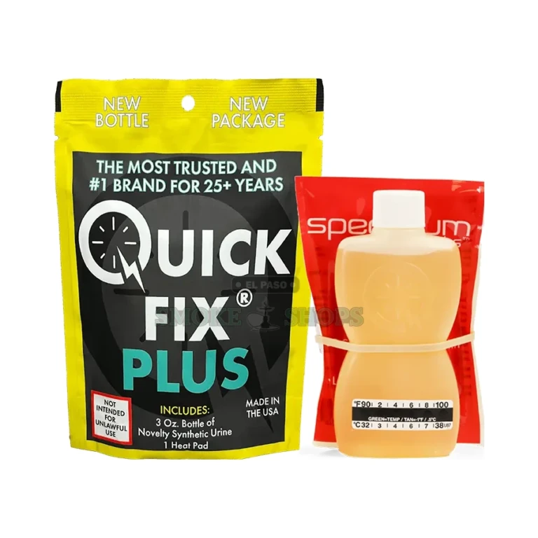 Quick Fix premixed novelty bottle with temperature strip in El Paso, unisex Spectrum Labs kit, pick up today