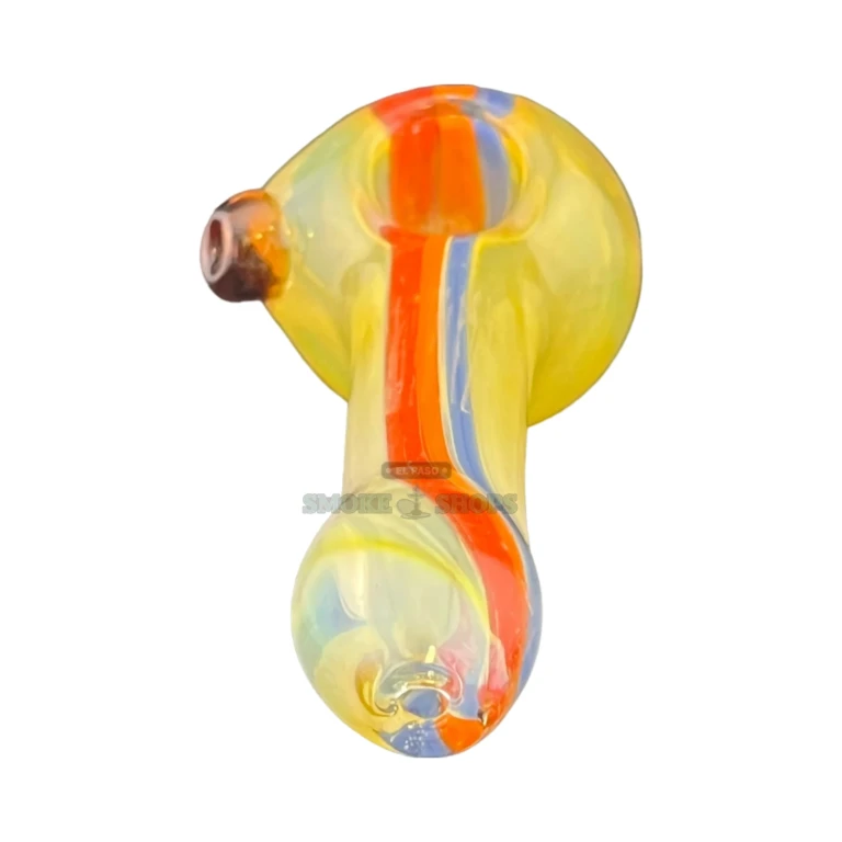 Rasta Art Line glass pipe bowl close-up in El Paso, deep 16 mm bowl for tobacco use, El Paso Smoke Shops