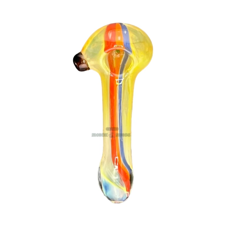 Rasta Art Line borosilicate hand pipe in El Paso, longer spoon about 112 mm long, glass pipe near me