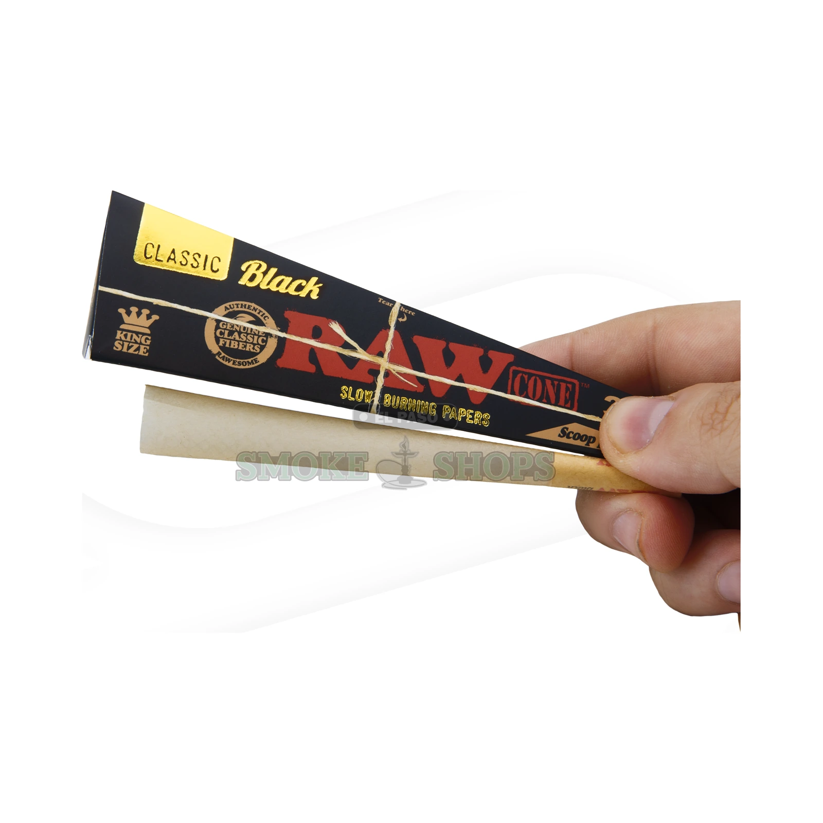 Black 1 1/4 Triangle Cones, in-store pickup at El Paso Smoke Shops