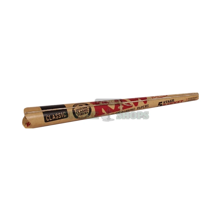 RAW 5 Stage Rawket unbleached hemp cones in El Paso, built-in tips, slow even burn, same-day pickup