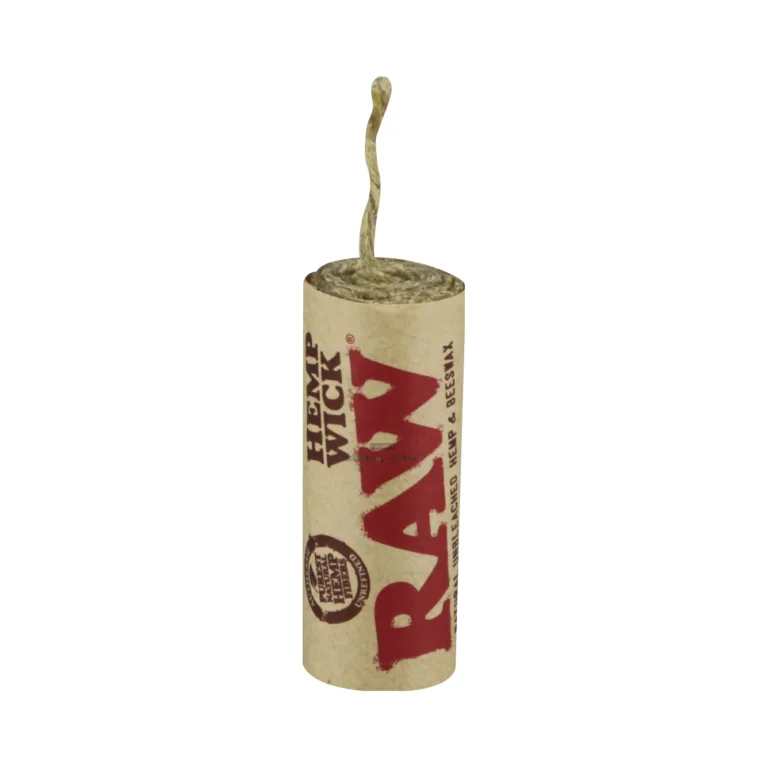 Close-up of RAW Hemp Wick in El Paso, thin tan hemp wick for a clean slow light, same-day in-store pickup at 10 stores