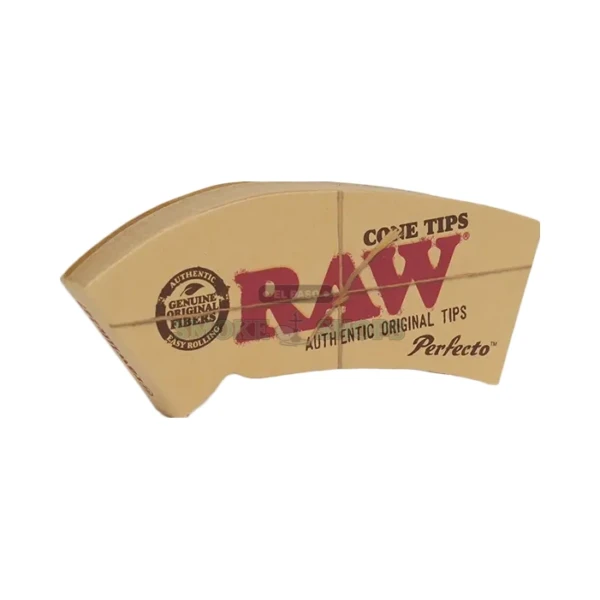 RAW Perfecto Cone Tips in El Paso, 32 Natural Unrefined Tips