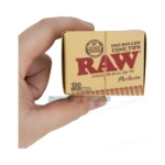 RAW Perfecto Prerolled Cone Tips in El Paso, Unbleached Hemp thumbnail