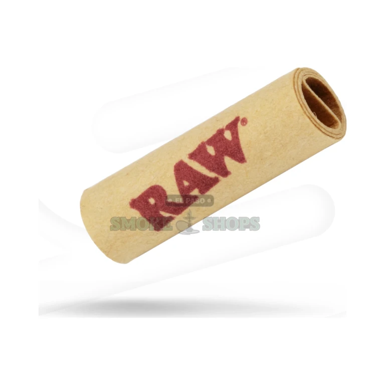 RAW Slim Herbal pre-rolled tips pack back label in El Paso, unbleached plant-based fibers, same-day in-store pickup
