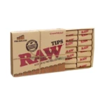 RAW Pre-Rolled Straight Tips in El Paso, 21 Tips Per Pack thumbnail