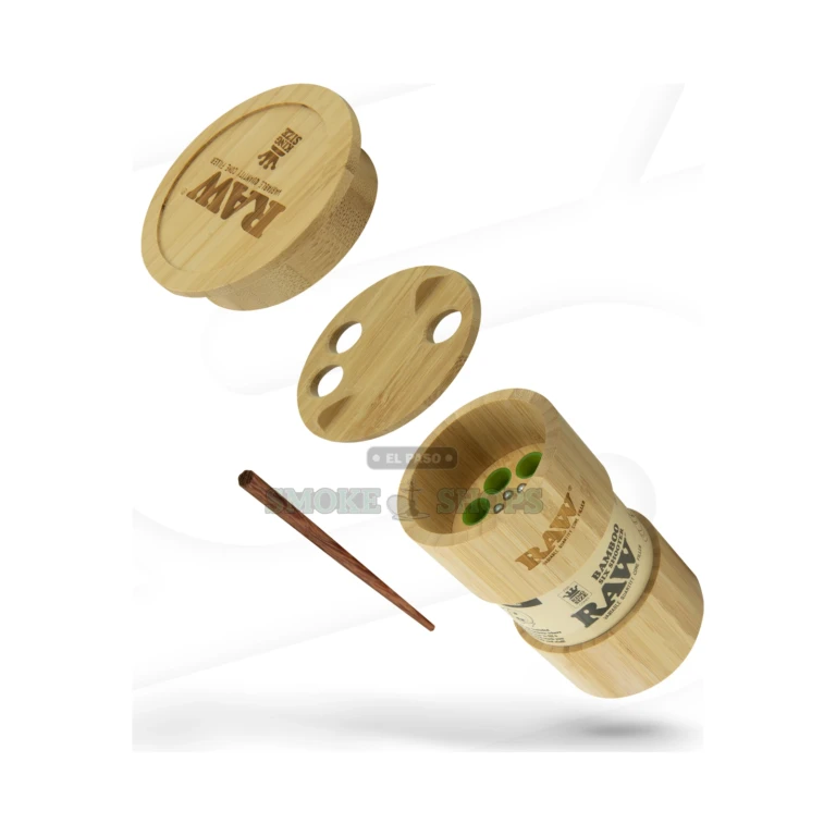 RAW Six Shooter Lean size cone filler in El Paso, millstone dial loads RAW cones, in-store pickup today