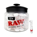 RAW Slim Glass Tip in El Paso, Reusable 6mm Glass Filter thumbnail