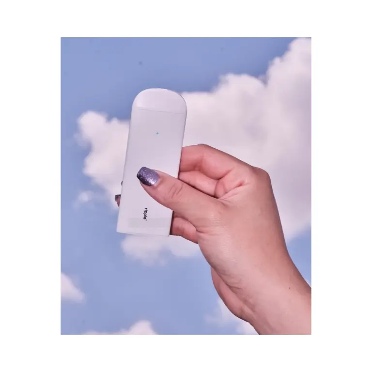 Ripple+ zero nicotine aromatherapy diffuser with 1000 puffs and ten plant-based scent blends at El Paso Smoke Shops