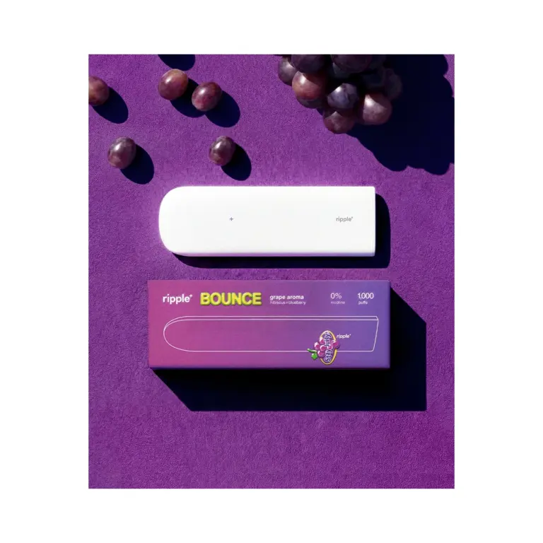 Ripple+ zero nicotine aromatherapy diffuser with 1000 puffs and ten plant-based scent blends at El Paso Smoke Shops