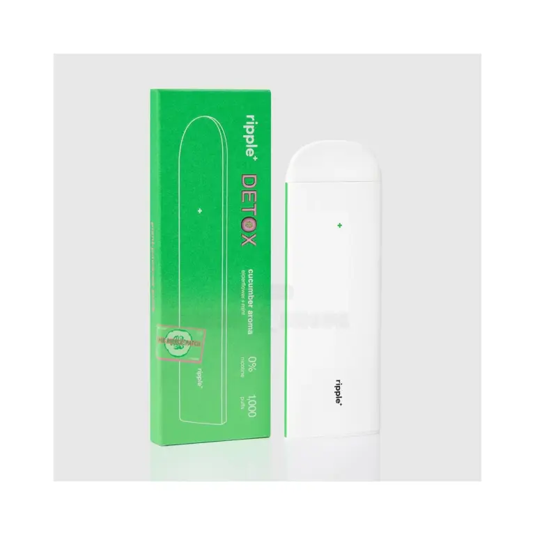 Ripple+ zero nicotine aromatherapy diffuser with 1000 puffs and ten plant-based scent blends at El Paso Smoke Shops