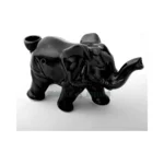 Black Ceramic Elephant Pipe by Roast & Toast in El Paso thumbnail