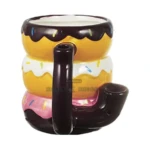 Roast & Toast Ceramic Donut Mug Pipe in El Paso thumbnail