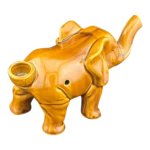 Roast & Toast Elephant Pipe in El Paso, Glazed Ceramic Hand Pipe thumbnail