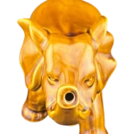 Roast & Toast Elephant Pipe in El Paso, Glazed Ceramic Hand Pipe thumbnail