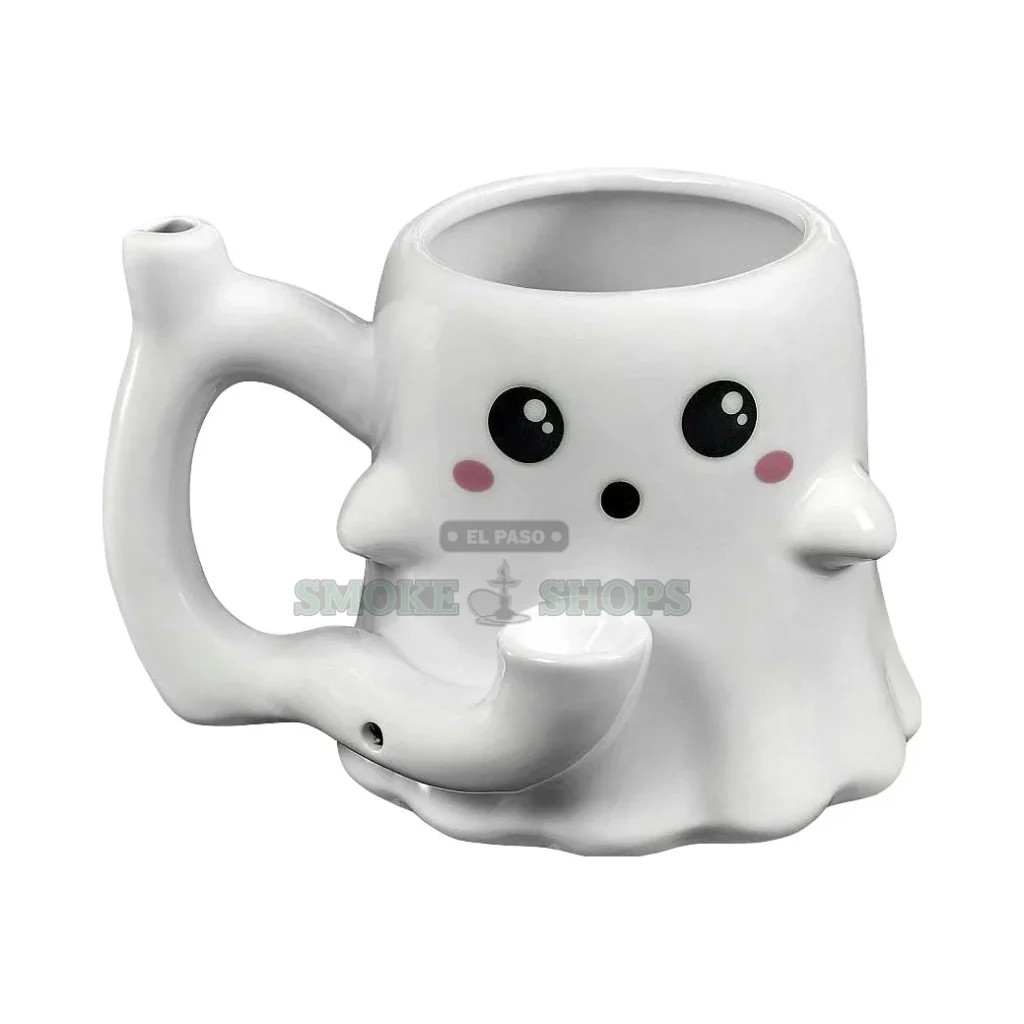 Ghost Mug ceramic pipe, in-store pickup at El Paso Smoke Shops