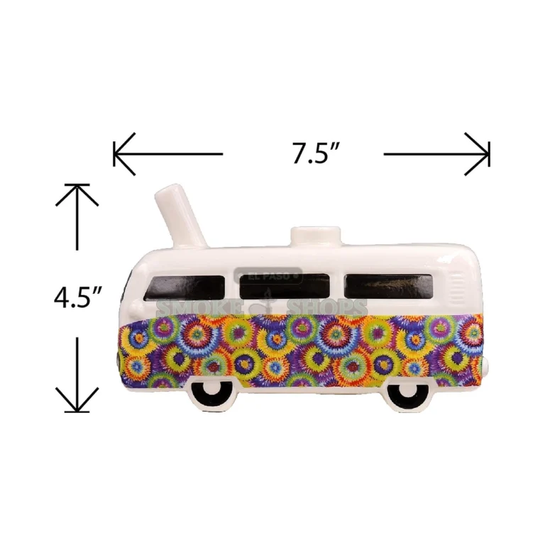 Roast & Toast Vintage Bus ceramic pipe in its color gift box in El Paso, novelty bus pipe, pick up today