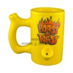 Roast & Toast Yellow Graffiti Mug Pipe in El Paso, Ceramic thumbnail