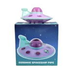Roast & Toast Space Ship Pipe in El Paso, Ceramic UFO Hand Pipe thumbnail