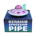 Roast & Toast Space Ship Pipe in El Paso, Ceramic UFO Hand Pipe thumbnail