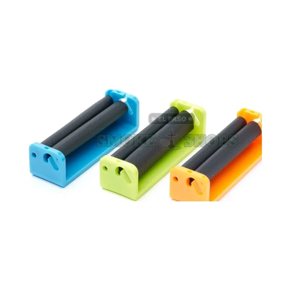 Rolling Machine 70mm single wide cigarette roller in El Paso, twin-roller vinyl apron, same-day in-store pickup