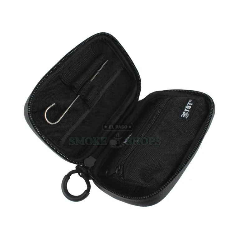 RYOT Krypto-Kit pocketable hard case interior in El Paso, padded fabric for glass bats and small vapes, in stock at 10 stores