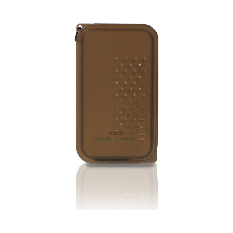 RYOT Large Safe Case in El Paso showing customizable padding layout, 4.0L smell-proof carbon-lined hard case