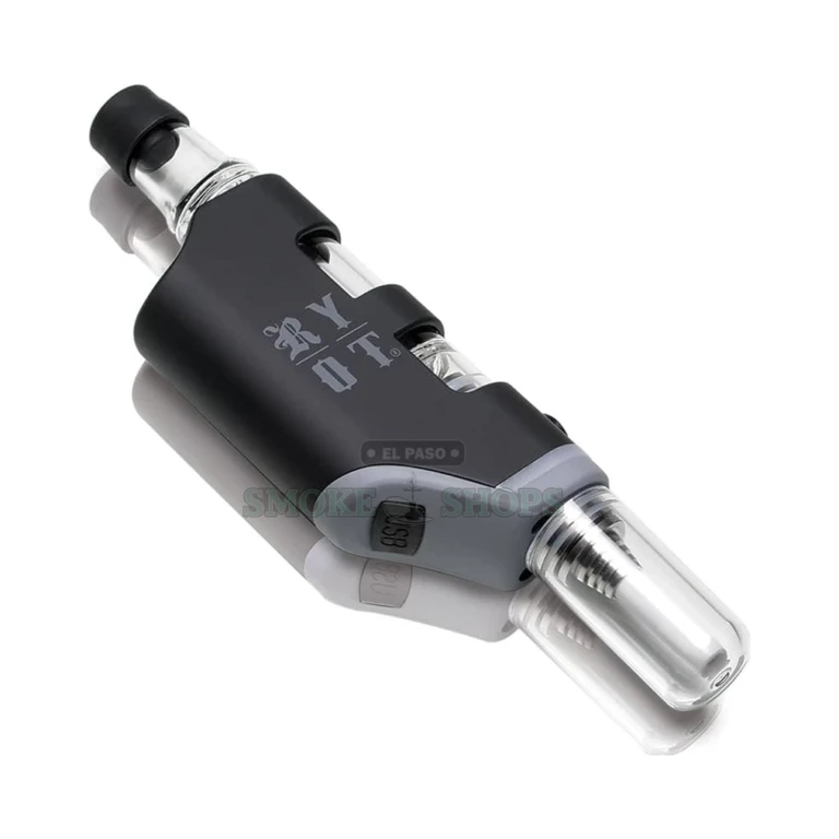 RYOT VERB ESB dab pen in El Paso showing button controls and four voltage levels, same-day pickup at 10 stores