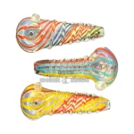 Screwed Up Glass Spoon Hand Pipe thumbnail