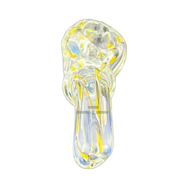 Shortlock glass spoon pipe bowl close-up in El Paso, 15 mm bowl for tobacco use, El Paso Smoke Shops