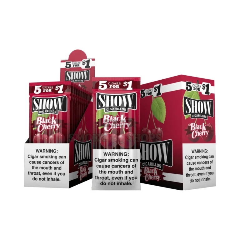 Show Cigarillos Black Cherry at El Paso Smoke Shop, in stock near me for same-day pickup