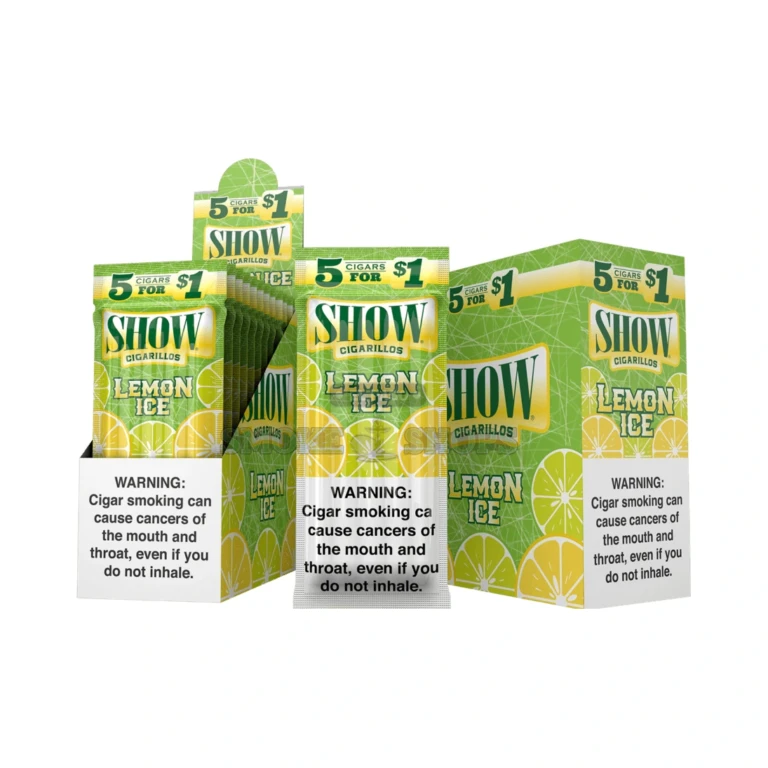 Show Cigarillos Lemon Ice at El Paso Smoke Shop, in stock near me for same-day pickup