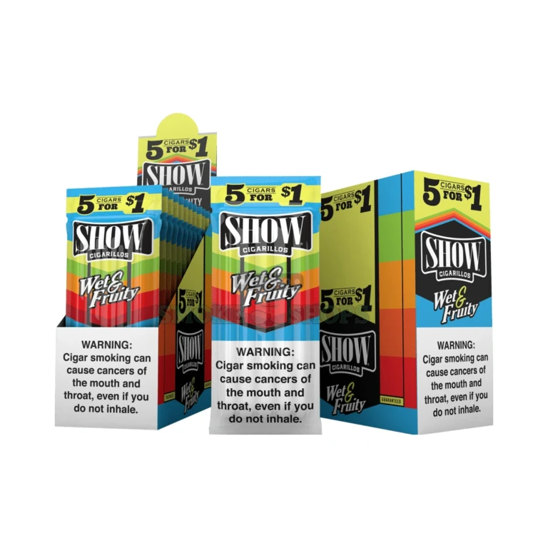 Show Cigarillos Wet & Fruity at El Paso Smoke Shop, in stock near me for same-day pickup