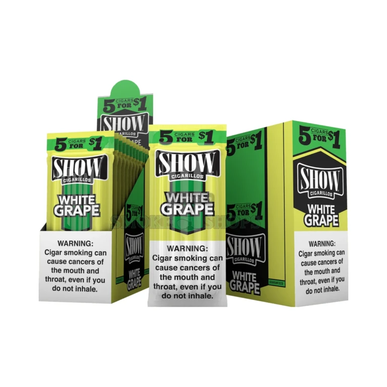 Show Cigarillos White Grape at El Paso Smoke Shop, in stock near me for same-day pickup
