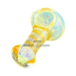 Silver Dwarf Glass Spoon Hand Pipe thumbnail