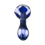 Simple Colored Glass Spoon Hand Pipe thumbnail