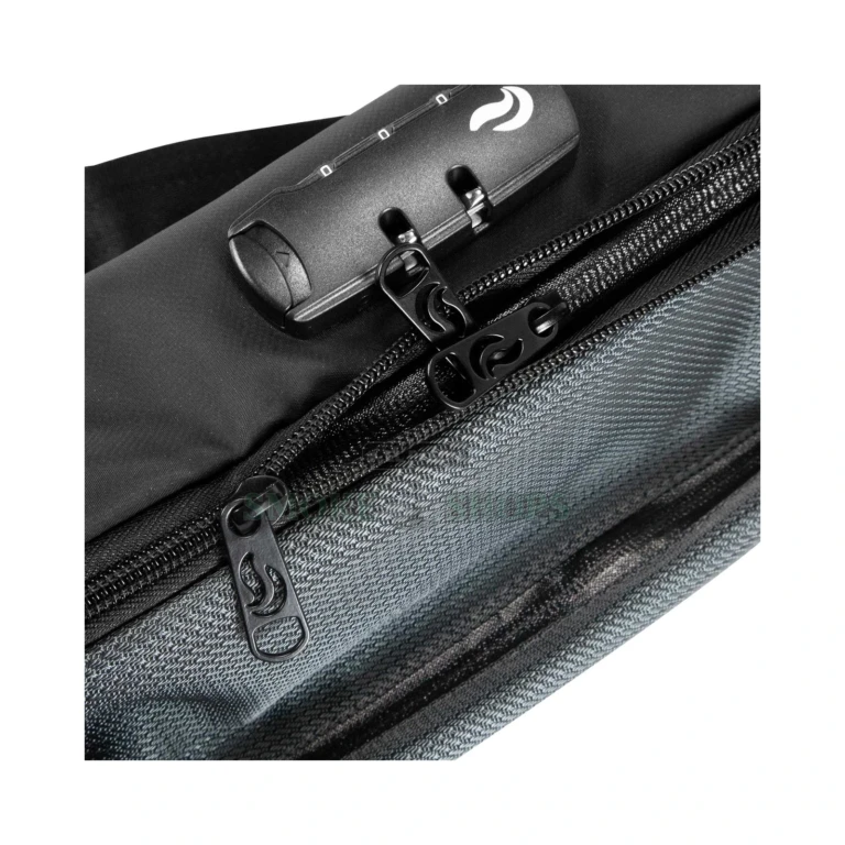 Skunk Drifter Crossbody Big DRM in El Paso, black bag worn cross-body, adjustable strap, El Paso Smoke Shops