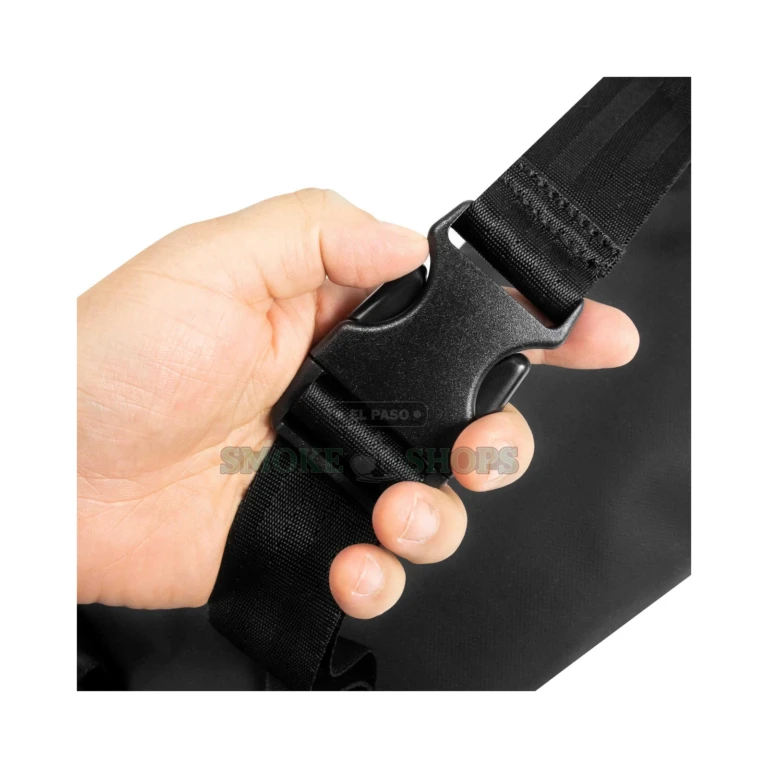 Skunk Drifter Crossbody Big smell-proof bag in El Paso, full black bag with combination lock, 10 El Paso stores
