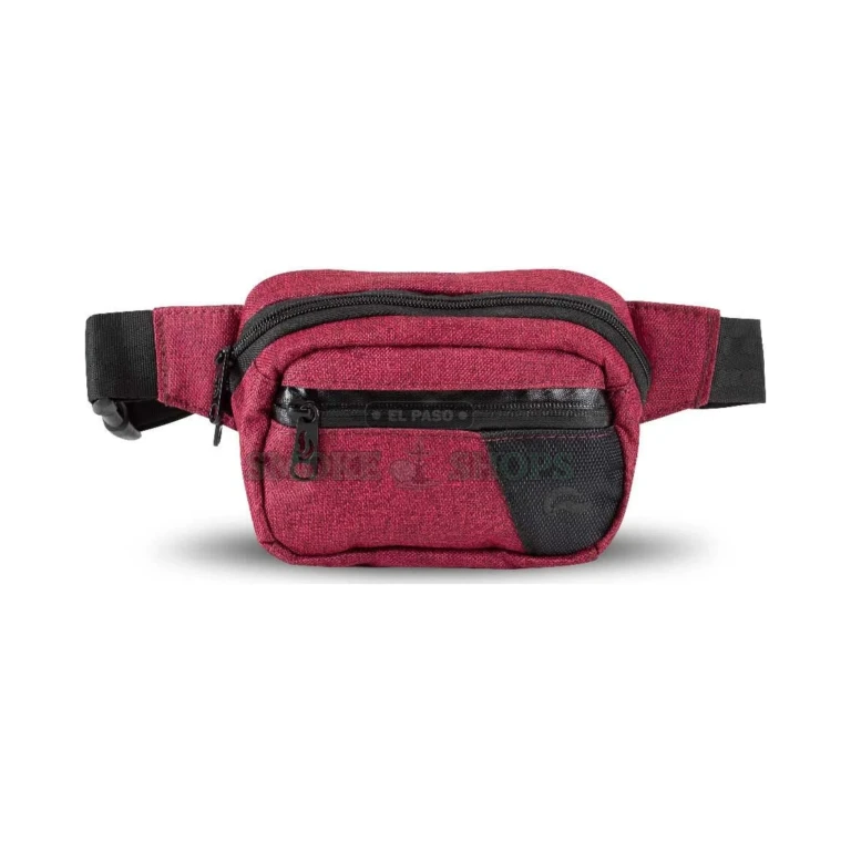 Skunk Hipster HPM smell-proof fanny pack worn crossbody in El Paso, padded fabric and double zipper, pick up today