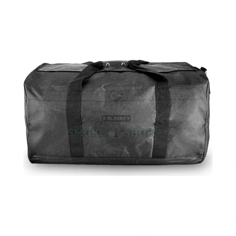 Skunk Midnight Express smell-proof duffle bag detail in El Paso showing activated-carbon lining, same-day pickup